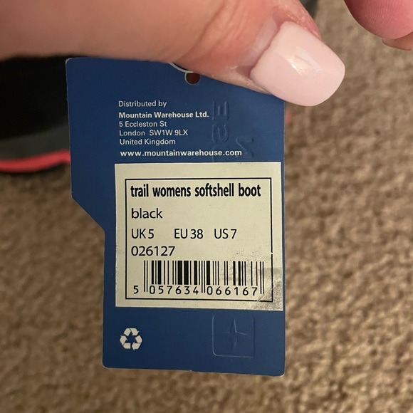 MOUNTAIN WAREHOUSE 7 Waterproof Grey Hiking Bts - Picture 4 of 7